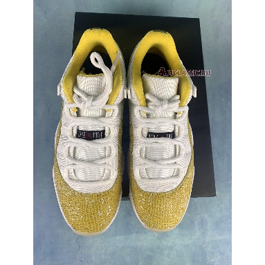 Buy Air Jordan 11 Low "Yellow Snakeskin" AH7860-107 Quality Reps Replicas Shoes