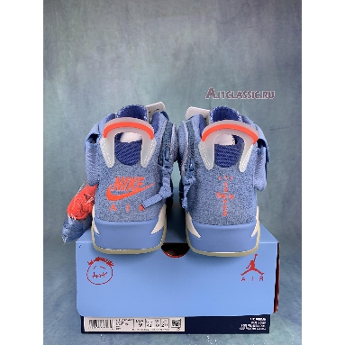 Buy Travis Scott x Air Jordan 6 "Houston Oilers" DH0690-400-2 Quality Reps Replicas Shoes