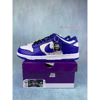 Buy Supreme x Nike Dunk Low OG SB QS "Hyper Royal" DH3228-100-2 Quality Reps Replicas Shoes