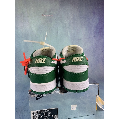 Buy Off-White x Nike Dunk Low "Pine Green" CT0856-100-2 Quality Reps Replicas Shoes