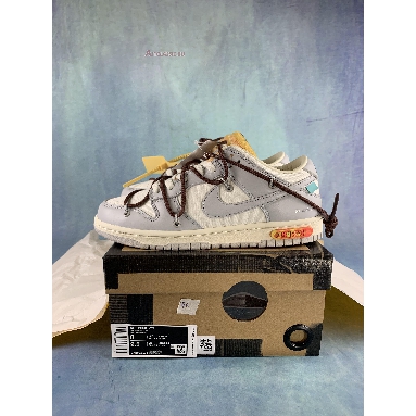 Buy Off-White x Nike Dunk Low "Lot 46 of 50" DM1602-102 Quality Reps Replicas Shoes