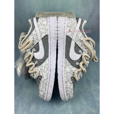 Buy Off-White x Nike Dunk Low ESS "White Paisley" DJ9955-100-2 Quality Reps Replicas Shoes