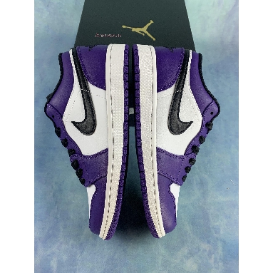 Buy Air Jordan 1 Low "Court Purple" 553558-500-2 Quality Reps Replicas Shoes