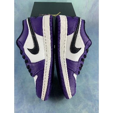 Buy Air Jordan 1 Low "Court Purple" 553558-500-2 Quality Reps Replicas Shoes