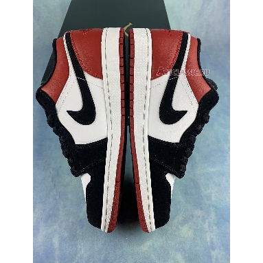 Buy Air Jordan 1 Low "Black Toe" 553558-116-2 Quality Reps Replicas Shoes