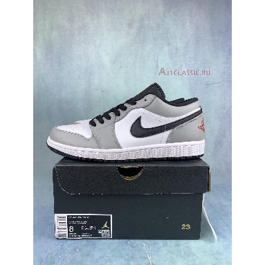 Buy Air Jordan 1 Low "Light Smoke Grey" 553558-030-2 Quality Reps Replicas Shoes