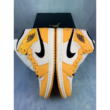 Buy Air Jordan 1 Mid GS "Lakers" BQ6931-700 Quality Reps Replicas Shoes