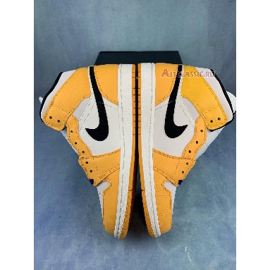 Buy Air Jordan 1 Mid GS "Lakers" BQ6931-700 Quality Reps Replicas Shoes