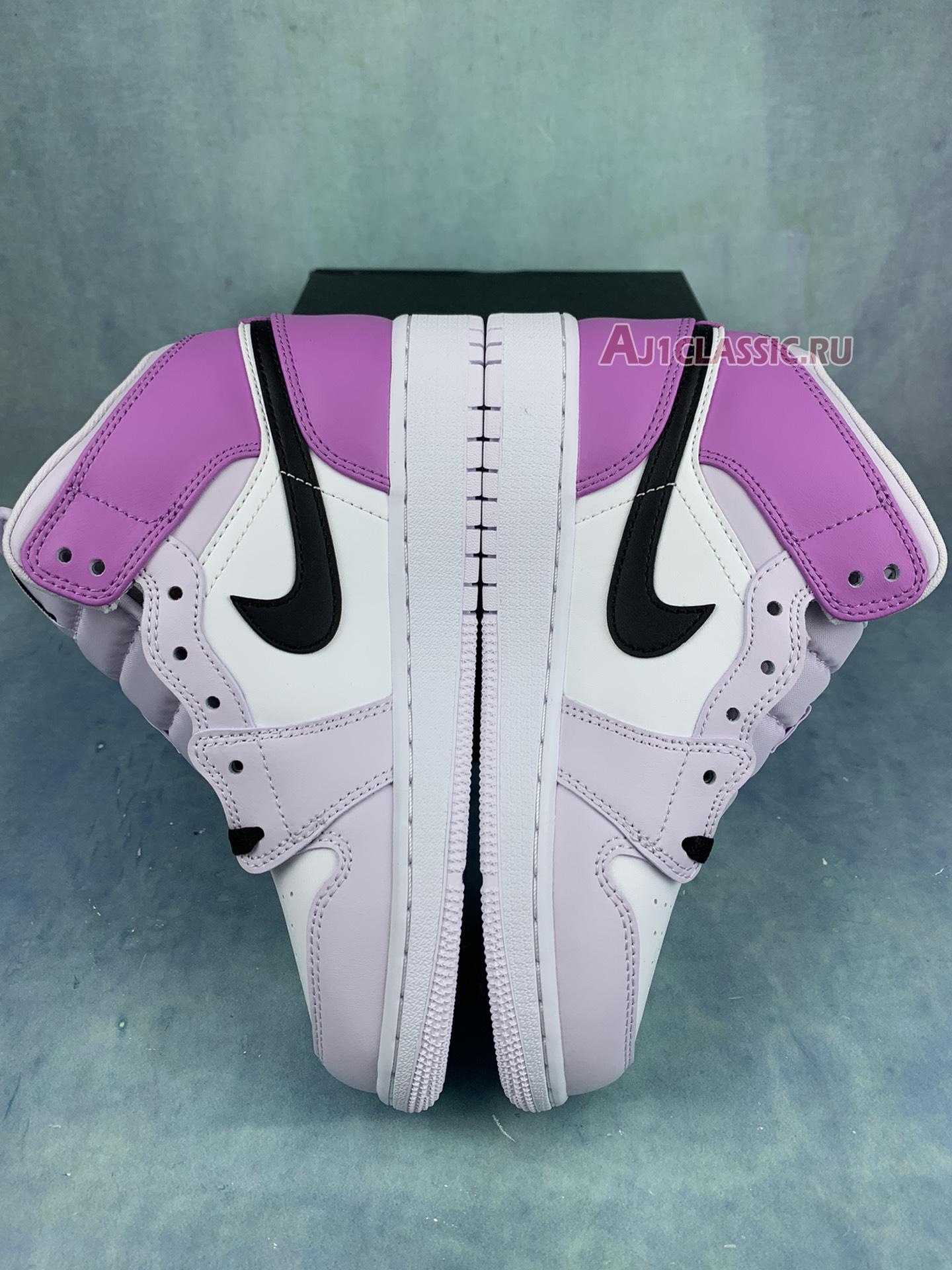 New Air Jordan 1 Mid GS "Barely Grape" DQ8423-501 Shoes