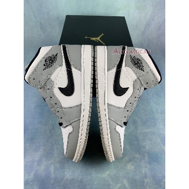 Buy Air Jordan 1 Mid "Smoke Grey" 554724-092-2 Quality Reps Replicas Shoes