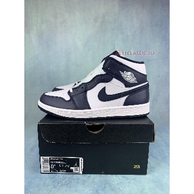 Buy Air Jordan 1 Mid "Obsidian" 554724-174-2 Quality Reps Replicas Shoes