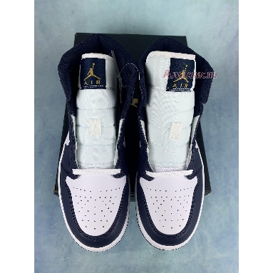 Buy Air Jordan 1 Mid "Obsidian" 554724-174-2 Quality Reps Replicas Shoes