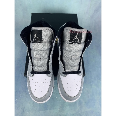 Buy Air Jordan 1 Mid GS "Light Smoke Grey" 554725-092 Quality Reps Replicas Shoes