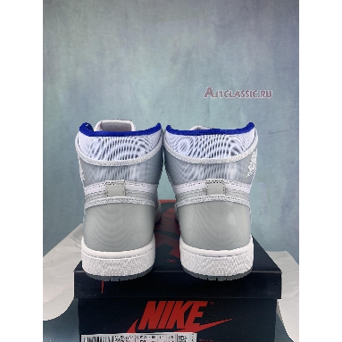 Buy Air Jordan 1 High Zoom "Racer Blue" CK6637-104-2 Quality Reps Replicas Shoes