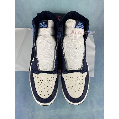 Buy Air Jordan 1 Retro High OG "Obsidian" 555088-140-2 Quality Reps Replicas Shoes