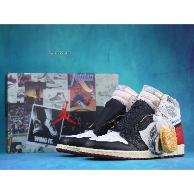 Buy Union LA x Air Jordan 1 Retro High NRG "Black Toe" BV1300-106-2 Quality Reps Replicas Shoes