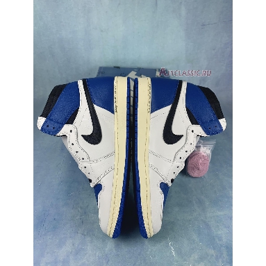 Buy Travis Scott x Fragment x Air Jordan 1 High OG SP "Military Blue" DH3227-105-3 Quality Reps Replicas Shoes