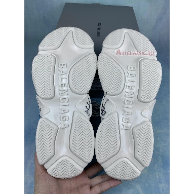 Buy Balenciaga Triple S Sneaker "White Black Blue" 536737 W3SRB 9014 Quality Reps Replicas Shoes