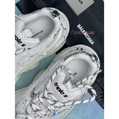 Buy Balenciaga Triple S Sneaker "White Black Blue" 536737 W3SRB 9014 Quality Reps Replicas Shoes