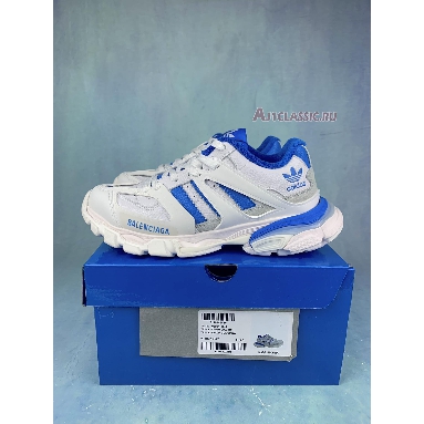 Buy Balenciaga Adidas Track Forum Low Top Sneaker "White Blue" 741107 W3CZ 19040 Quality Reps Replicas Shoes
