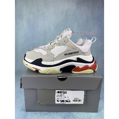 Buy Balenciaga Triple S Sneaker "White Black Red" 533882 W09E1 9000 Quality Reps Replicas Shoes