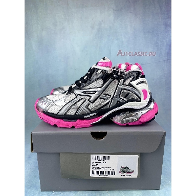 Buy Balenciaga Runner Sneaker "Silver Black Pink" 677402 W3RBW 9155 Quality Reps Replicas Shoes
