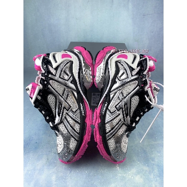 Buy Balenciaga Runner Sneaker "Silver Black Pink" 677402 W3RBW 9155 Quality Reps Replicas Shoes
