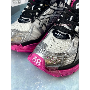Buy Balenciaga Runner Sneaker "Silver Black Pink" 677402 W3RBW 9155 Quality Reps Replicas Shoes