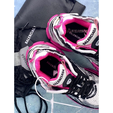 Buy Balenciaga Runner Sneaker "Silver Black Pink" 677402 W3RBW 9155 Quality Reps Replicas Shoes