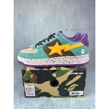 Buy A Bathing Ape Bapesta #2 "Brown Yellow" 1I20191008-BWXYE Quality Reps Replicas Shoes