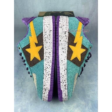 Buy A Bathing Ape Bapesta #2 "Brown Yellow" 1I20191008-BWXYE Quality Reps Replicas Shoes