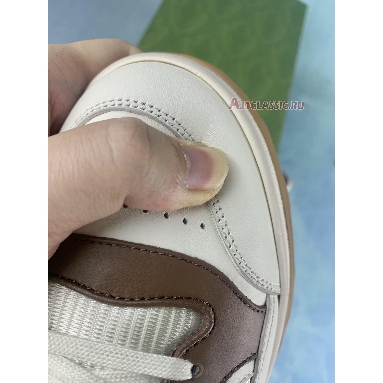 Buy Gucci MAC80 Sneaker "Off White Brown" 741656 AAB79 9155 Quality Reps Replicas Shoes