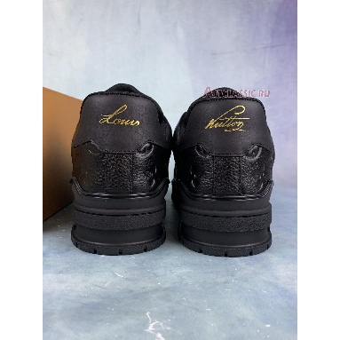 Buy Louis Vuitton Trainer Sneaker "Embossed Monogram - Black" 1A7WER Quality Reps Replicas Shoes