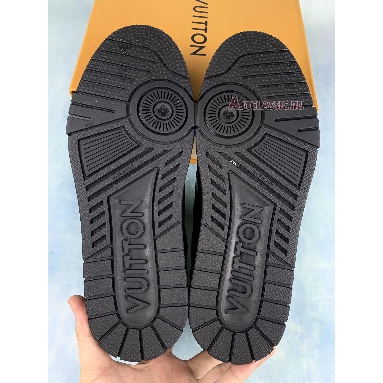 Buy Louis Vuitton Trainer Sneaker "Embossed Monogram - Black" 1A7WER Quality Reps Replicas Shoes