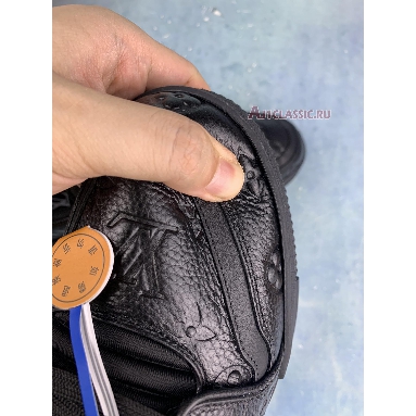 Buy Louis Vuitton Trainer Sneaker "Embossed Monogram - Black" 1A7WER Quality Reps Replicas Shoes