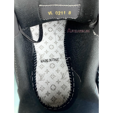 Buy Louis Vuitton Trainer Sneaker "Embossed Monogram - Black" 1A7WER Quality Reps Replicas Shoes