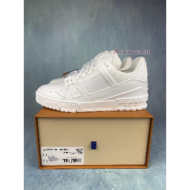 Buy Louis Vuitton Trainer Sneaker "White" 1AC29Q Quality Reps Replicas Shoes