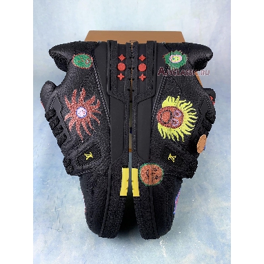 Buy Louis Vuitton x Yayoi Kusama LV Trainer Sneaker "Black" 1ABD30 Quality Reps Replicas Shoes