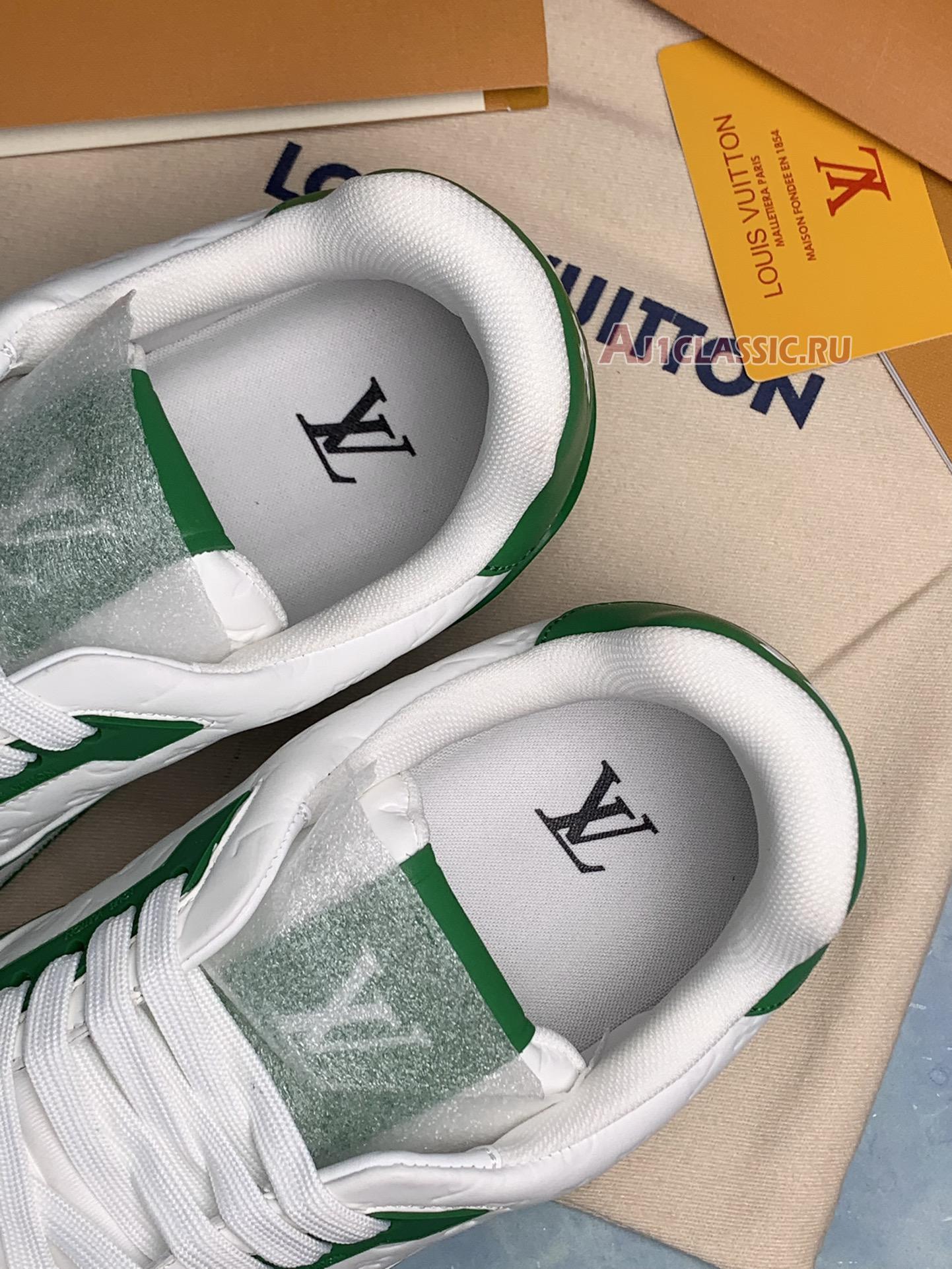 New Louis Vuitton Trainer Low "#54 Mini Monogram - Green White" 1AANG3 Shoes