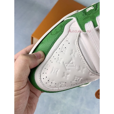 Buy Louis Vuitton Trainer Low "#54 Mini Monogram - Green White" 1AANG3 Quality Reps Replicas Shoes