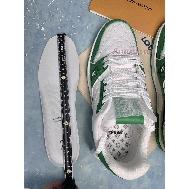 Buy Louis Vuitton Trainer Low "#54 Mini Monogram - Green White" 1AANG3 Quality Reps Replicas Shoes