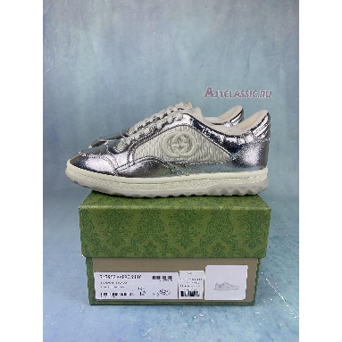 Buy Gucci MAC80 Sneaker "Metallic Silver" 750834 AACA9 8141 Quality Reps Replicas Shoes