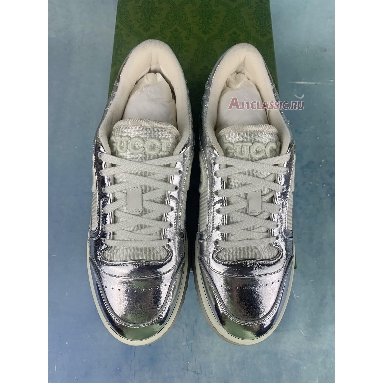 Buy Gucci MAC80 Sneaker "Metallic Silver" 750834 AACA9 8141 Quality Reps Replicas Shoes
