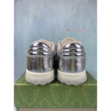 Buy Gucci MAC80 Sneaker "Metallic Silver" 750834 AACA9 8141 Quality Reps Replicas Shoes