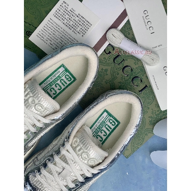 Buy Gucci MAC80 Sneaker "Metallic Silver" 750834 AACA9 8141 Quality Reps Replicas Shoes