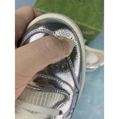 Buy Gucci MAC80 Sneaker "Metallic Silver" 750834 AACA9 8141 Quality Reps Replicas Shoes