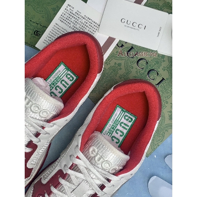 Buy Gucci MAC80 Sneaker "Off White Red" 749896 AAB79 9150 Quality Reps Replicas Shoes