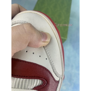 Buy Gucci MAC80 Sneaker "Off White Red" 749896 AAB79 9150 Quality Reps Replicas Shoes
