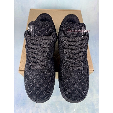 Buy Louis Vuitton x Air Force 1 Low "Triple Black" 1A9V BLACK LOW Quality Reps Replicas Shoes