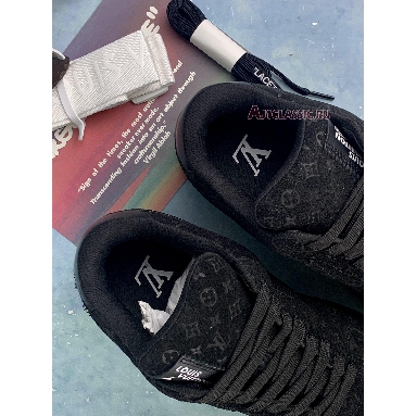 Buy Louis Vuitton x Air Force 1 Low "Triple Black" 1A9V BLACK LOW Quality Reps Replicas Shoes